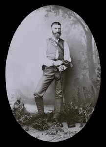 Studioportrait van Archibald James Campbell